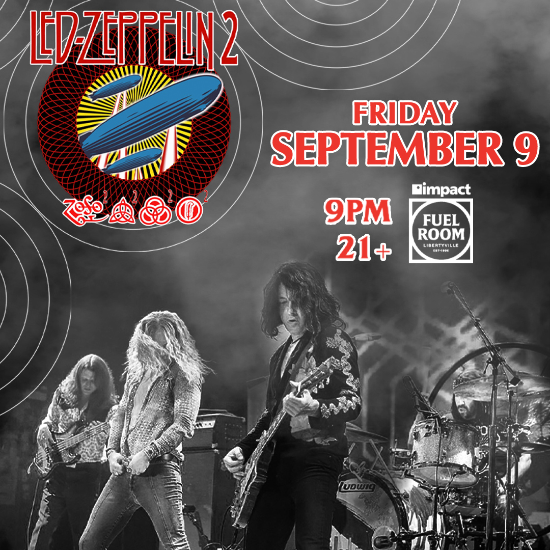 Led Zeppelin 2 show poster