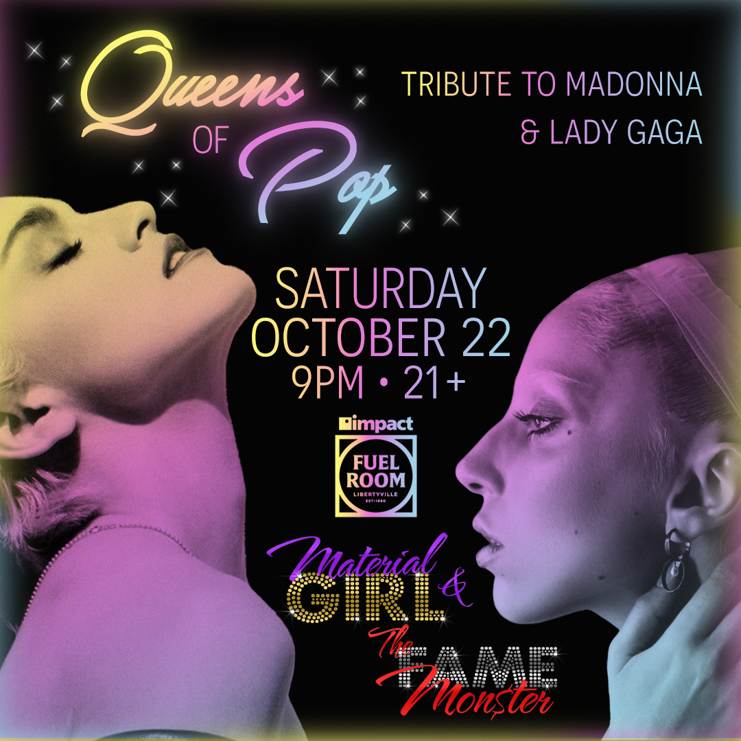 Queens of Pop: Tributes to Madonna & Lady Gaga show poster